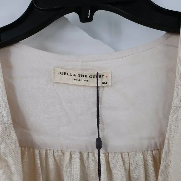 Spell and the gypsy dress womens 2xs Imogen Embroidered Party Dress Boho RARE - Picture 2 of 16